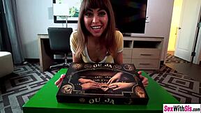 Stepsiblings Enjoy Hardcore Sex Playing The Ouija Board