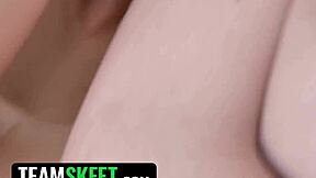 Strict Stepmom Forces Stepdaughter to Satisfy Stepbrother.