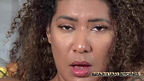 my brazilian girlfriend sucks my cock