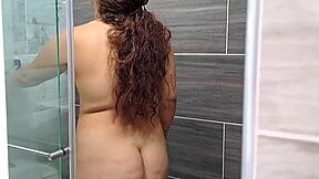 Have you seen my stepsister's beautiful ass while she showers?
