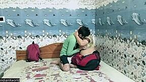 Madam, let's have hot sex during private tuition!