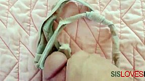 Gina Valentina Caught And Fucks Stepbrother.