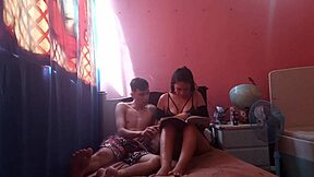 Colombian milf records herself with stepson in homemade video