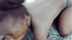 I feel so emotional showing my pussy for a sloppy blowjob from big stepbro Jhodez1