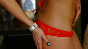 hot babe is using her mouth to subdue males magic love shaft