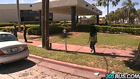 Spanish babes Abella Anderson and Ava Addams in a wild orgy