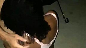 husband films wife giving to work friend in public bar?