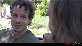 Horny stepsister Elena Koshka saves the day