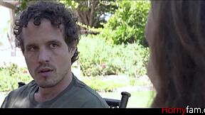 Horny stepsister Elena Koshka saves the day