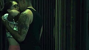 feet and pussy domination with teen 18+ glasses