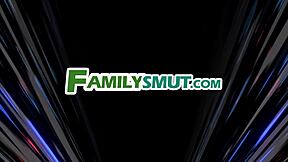 Stepdaughter embraces her slutty side with daddy.