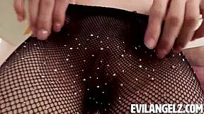 Fishnet-Clad Breezy Bri Takes Mick Blue’s Hardcore Pounding in Wild Teen POV