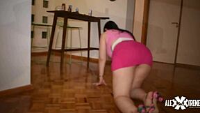 we fuck two latinas hardcore until filling them with cum