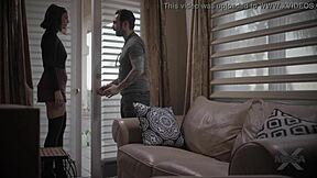 Violet Starr and Aiden Ashley in Missax, teacher and student scene with blowjob and riding