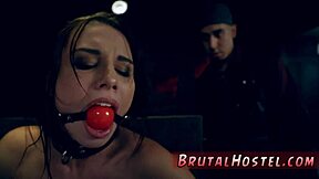 Aidra and Kharlie, best buddies, endure extreme anal punishment together.