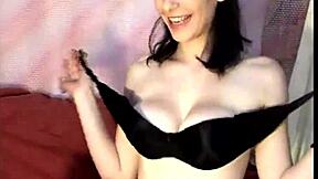 Romanian teen nadika dances with dildo on webcam