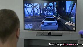 Euro Hottie Gets Her Tight Ass Fucked in Wild Action