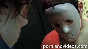 Hey slut, take these big cocks in anal threesome!