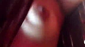 stepsister rides like a whore, moaning perverted things richly as she bounces on my cock.