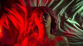 Raven Experiences Beautiful Agony in Close-Up Masturbation