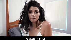 Young Latina Teen 18+ STEP SISTER FUCKED BY DONNIE ROCK ON HOLIDAY POV.