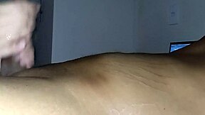 Getting cream to soften my hands with a big black cock treat, oh yeah!