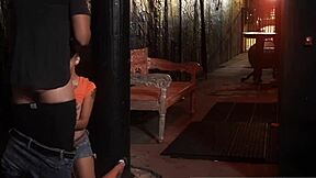 Teen Gives Intense Blowjob At Party With Bound Domination