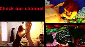 romantic hot sex creampie in pov with sexy teen moaning passionately