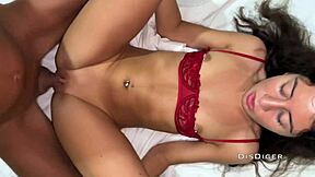 Birthday sex was wild! I pounded her hard and rough with my cock. 😜