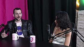 Brazilian swingers enjoy finger sucking while pounding in sheer red mansion