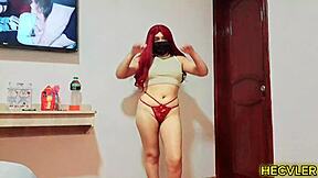 Modelando Para Mi Amigo Y Nos Calentamos