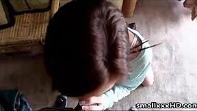 brunette teen girlfriend sucks and fucks me on camera!