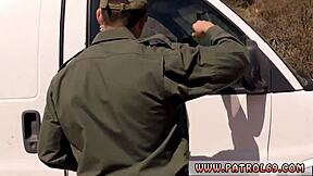 petite latina mercedes carrera as smuggler gets caught by police and gives blowjob 😏