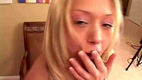 Teen Lil Lexy Teases With Blowjob And Cums Outdoors