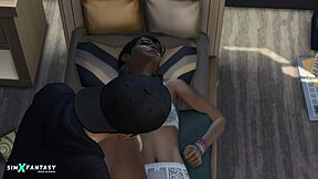 Wow, Cassandra Goth's first time in The Sims 4!