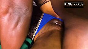 My Big Ass Ebony Ex Girlfriend Came Over For Christmas Presents