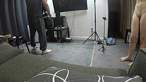 scarlett johnson gives a wild FOOTJOB in pov style.