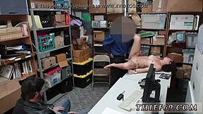 Hairy teen 18+ pussy riding police! Suspect called!