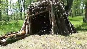 Mya, let's get risky with outdoor camping fun!