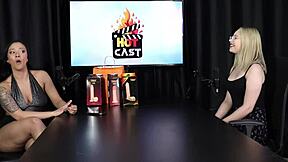 Shy Brazilian Blonde Vivian Lola Flashes And Joins Swingers In Her First Film.