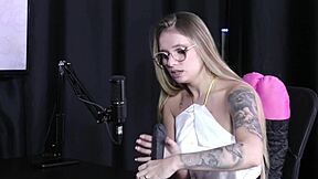 Brazilian loira shares handjob techniques and sucks cock in sheer red lingerie