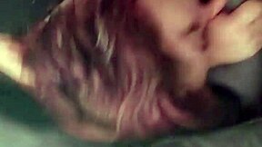 Is this thick redhead ready for action?