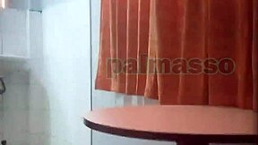 Hidden Camera Catches Migrant Woman Fucking Young Man for Money - She Says No Kissing Ass or Spanking