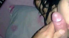 Young girl sucks cock to facial cumshot