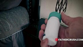 Young Indian girl Alex Blake enjoys stepdad's cock for breakfast, lunch, and dinner.