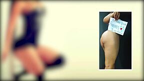 Hot latina gets cock for her beautiful ass in outdoor lingerie.