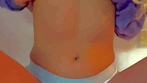 Hot teen 18+ explores her body until she reaches climax.