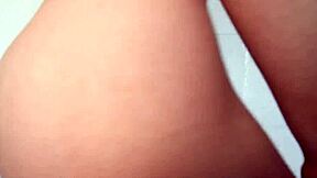 Slutty blonde Leila Cove passionately loves taking that fat dick in her ass from behind.