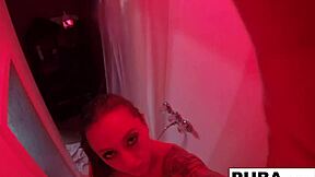 i watch hot kendra cole masturbating in the shower, her skinny body so sexy