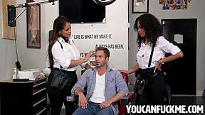 Freeuse in the barber shop?